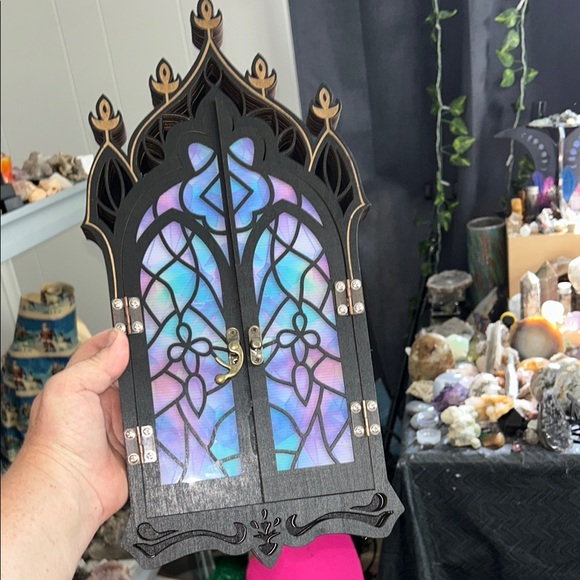Accessories - Gothic Black and Iridescent Wall Decor